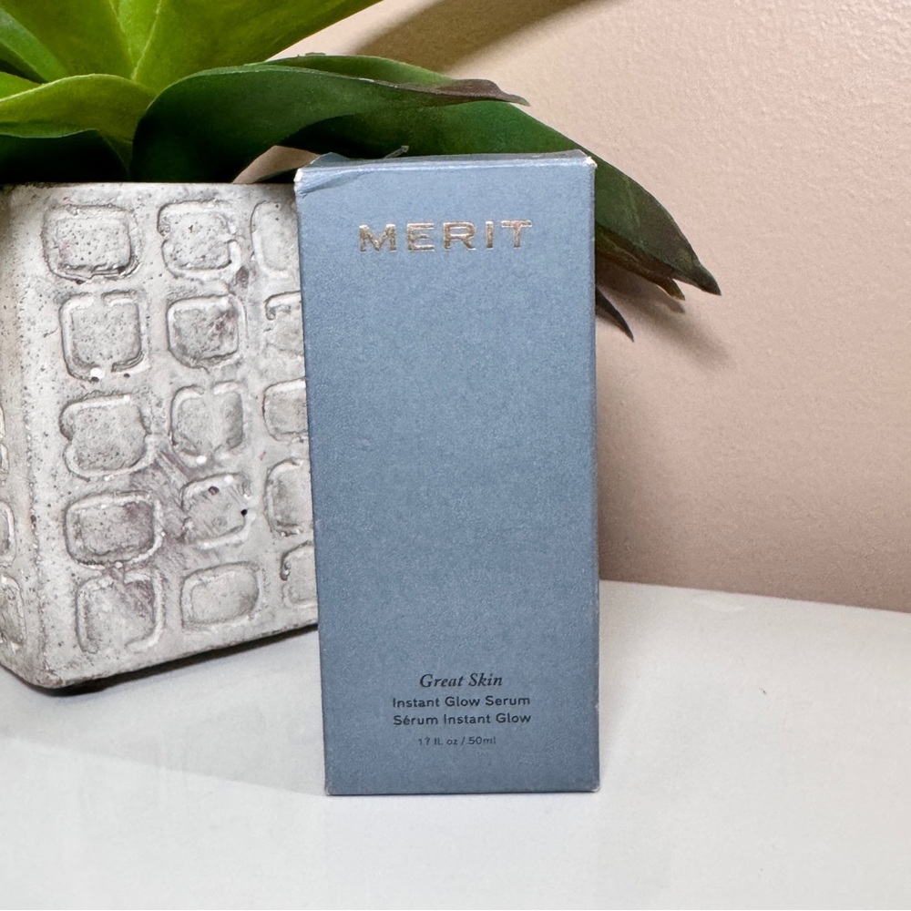 MERIT Great Skin Instant Glow Serum 1.7oz 50ml NIB